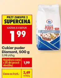 Biedronka Cukier puder Diamant oferta