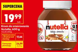 Biedronka Krem do smarowania Nutella oferta