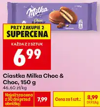 Biedronka Ciastka Milka Choc & Choc oferta