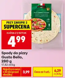 Biedronka Spody do pizzy Gusto Bello oferta