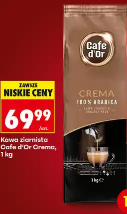 Biedronka Kawa ziarnista Cafe d'Or Crema oferta