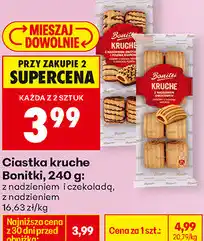 Biedronka Ciastka kruche Bonitki oferta