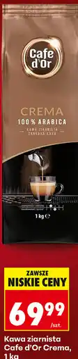 Biedronka Kawa ziarnista Cafe d'Or Crema oferta