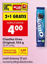 Biedronka Ciastka Oreo Original oferta
