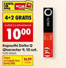 Biedronka Kapsułki Delta Q Qharacter 9, 10 szt oferta