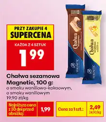Biedronka Chałwa sezamowa Magnetic oferta