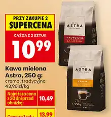 Biedronka Kawa mielona Astra oferta