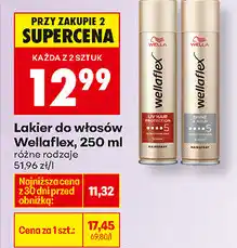 Biedronka Lakier do włosów Wellaflex, 250 ml (różne rodzaje) oferta
