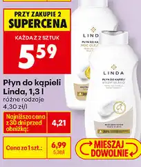 Biedronka Płyn do kąpieli Linda oferta