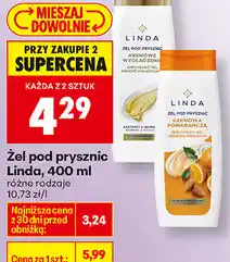 Biedronka Żel pod prysznic Linda oferta