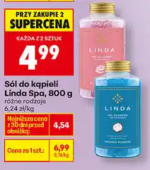 Biedronka Sól do kąpieli Linda Spa oferta
