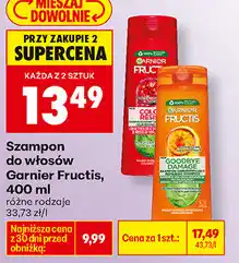Biedronka Szampon do włosów Garnier Fructis oferta