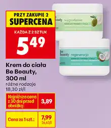 Biedronka Krem do ciała Be Beauty oferta