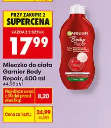 Biedronka Mleczko do ciała Garnier Body Repair oferta