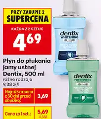 Biedronka Płyn do płukania jamy ustnej Dentix oferta