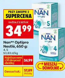 Biedronka Nan Optipro Nestlé, 650 g: 4, 5 oferta