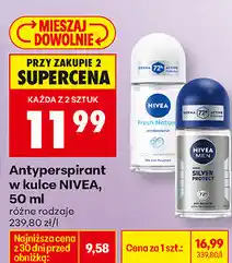 Biedronka Antyperspirant w kulce NIVEA, 50 ml (różne rodzaje) oferta