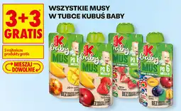 Biedronka Wszystkie musy w tubce Kubuś Baby oferta