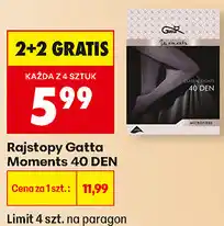 Biedronka Rajstopy Gatta Moments 40 DEN oferta