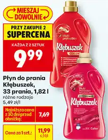 Biedronka Płyn do prania Kłębuszek, 33 prania oferta