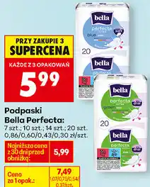 Biedronka Podpaski Bella Perfecta oferta