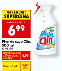 Biedronka Płyn do szyb Clin oferta