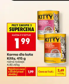 Biedronka Karma dla kota Kitty oferta