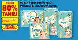 Biedronka Wszystkie pieluszki Pampers Premium Care oferta