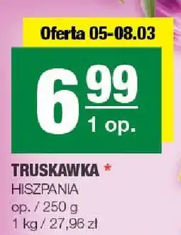 Spar Truskawka hiszpania oferta