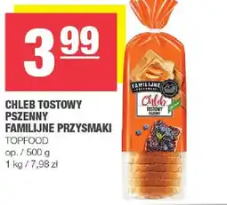 Spar Chleb tostowy pszenny familijne przysmaki oferta