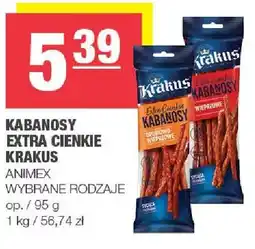 Spar Kabanosy extra cienkie Krakus oferta