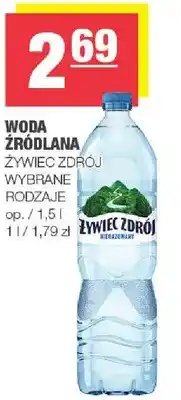 Spar Woda źródlana Żywiec Zdrój oferta