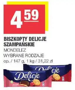 Spar Biszkopty delicje szampańskie wybrane rodzaje oferta
