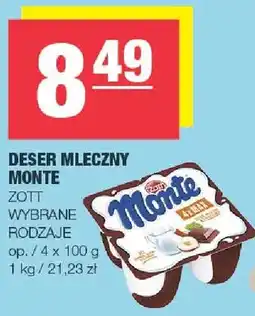Spar Deser mleczny wybrane rodzaje oferta