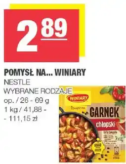 Spar Pomysł na... wybrane rodzaje oferta