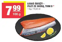 Spar Filet łosoś świeży ze skórą, trim D oferta