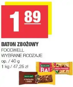 Spar Baton zbożowy wybrane rodzaje oferta