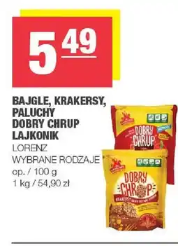 Spar Bajgle krakersy, paluch dobry chrup lajkonik wybrane rodzaje oferta