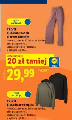 Lidl Bluza dresowa męska oferta
