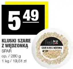 Spar Kluski szare z wędzonką oferta