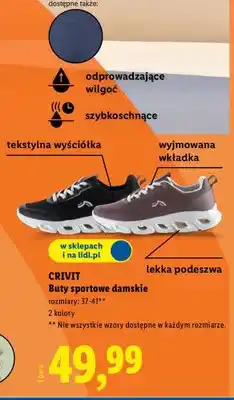 Lidl Buty sportowe damskie oferta