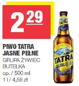 Spar Piwo Tatra jasne pełne oferta