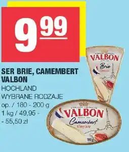 Spar Ser Brie, Camembert Valbon oferta