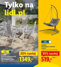 Lidl Fotel wiszący ze stalowym stelażem oferta