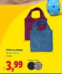 Lidl Torba na zakupy oferta