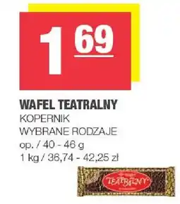 Spar Wafel teatralny wybrane rodzaje oferta