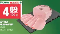 Spar Szynka prasowana oferta