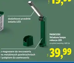 Lidl Składana lampa robocza LED oferta