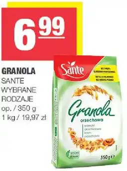 Spar Granola wybrane rodzaje oferta