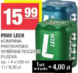 Spar Piwo Lech oferta
